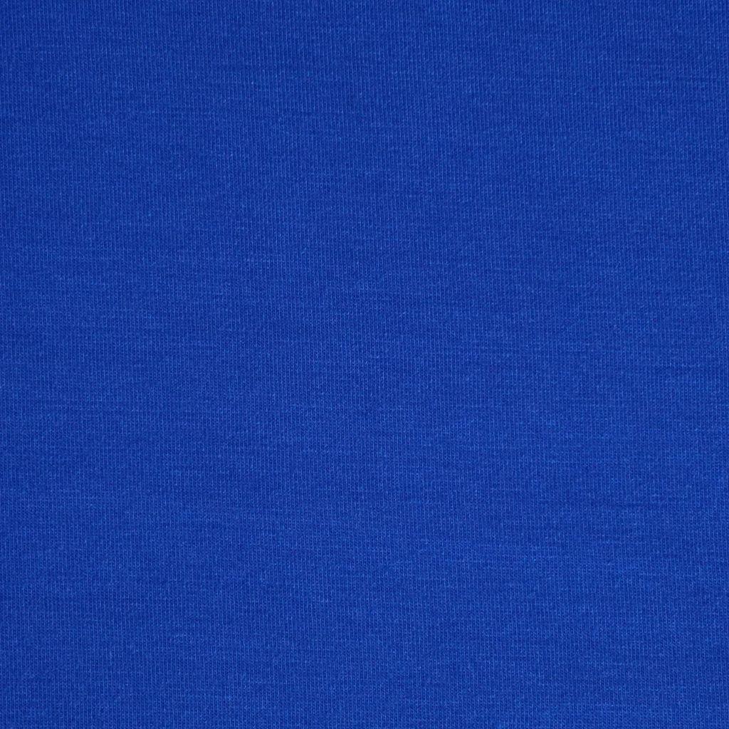 Viskosejersey aus Bambusfaser uni königsblau